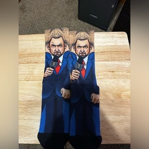 WWE EXTREMELY LIGHTLY USED ROCK EM SOCKS L/xl